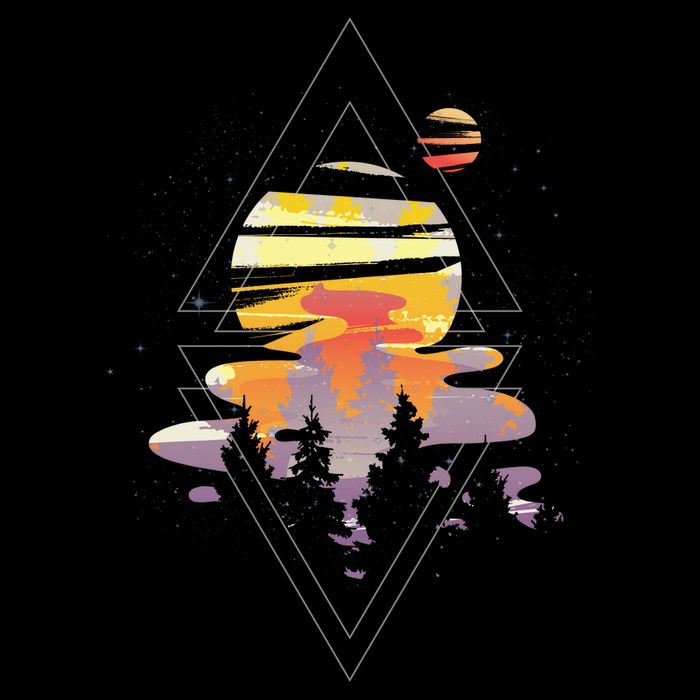 Cosmic Woods Cooling Performance Crew T-Shirt