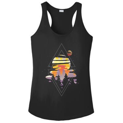 Cosmic Woods Ladies PosiCharge Competitor Racerback Tank