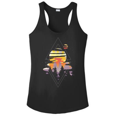 Cosmic Woods Ladies PosiCharge Competitor Racerback Tank