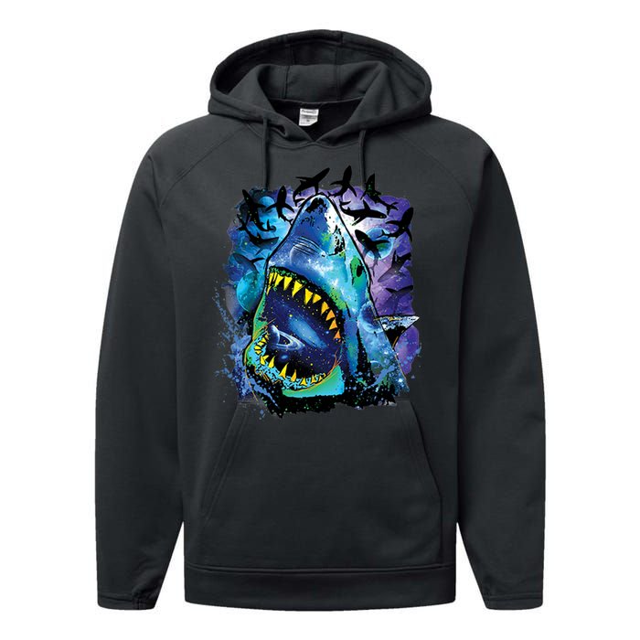 Cosmo Shark Performance Fleece Hoodie