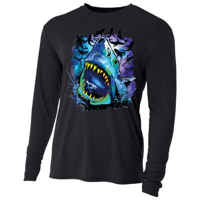 Cosmo Shark Cooling Performance Long Sleeve Crew