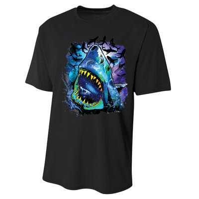 Cosmo Shark Performance Sprint T-Shirt