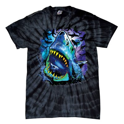 Cosmo Shark Tie-Dye T-Shirt