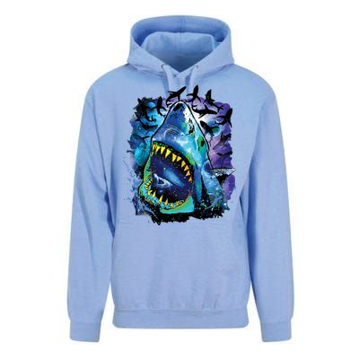 Cosmo Shark Unisex Surf Hoodie