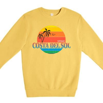 Costa Del Sol Spain Premium Crewneck Sweatshirt