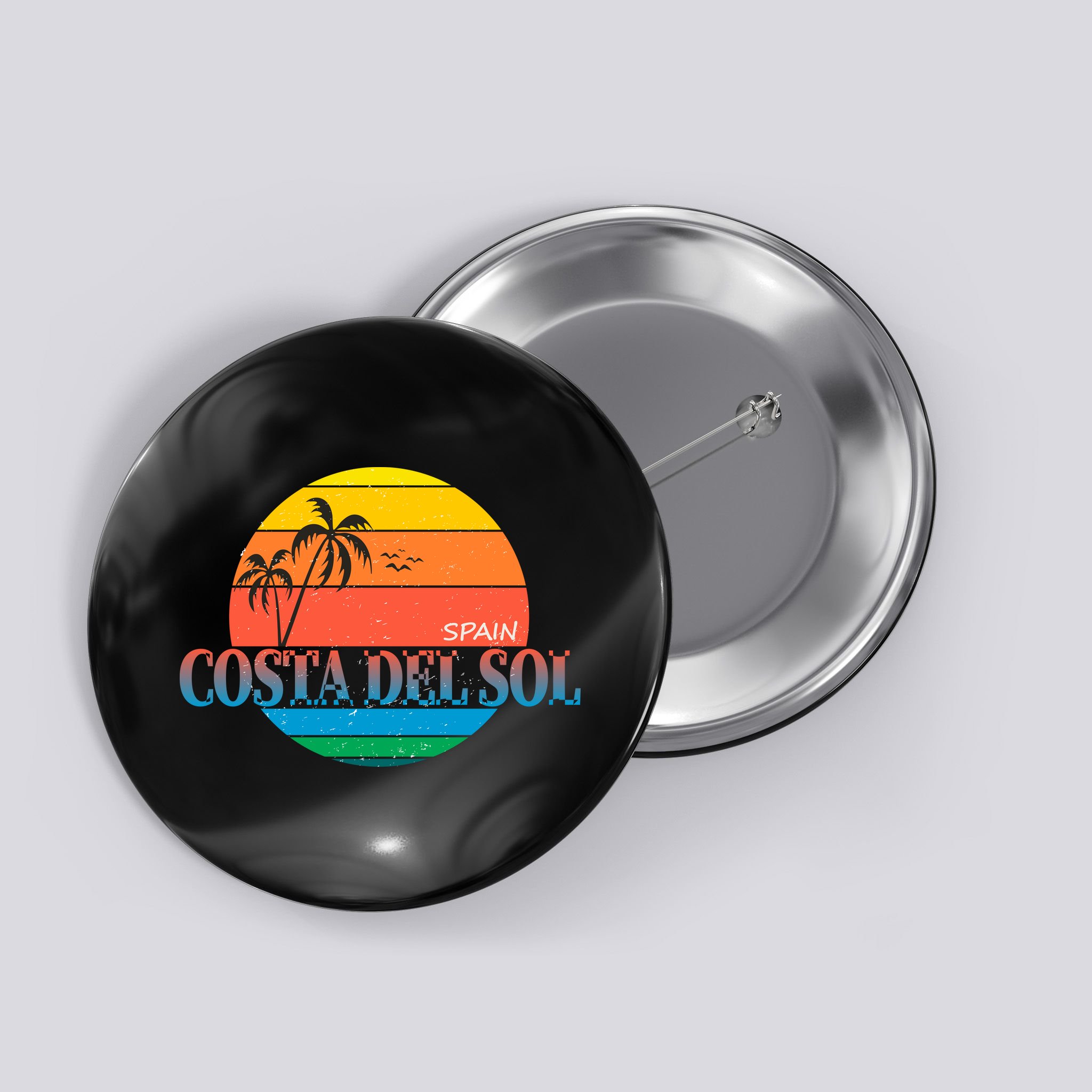 Costa Del Sol Spain Button