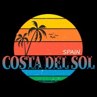 Costa Del Sol Spain Button