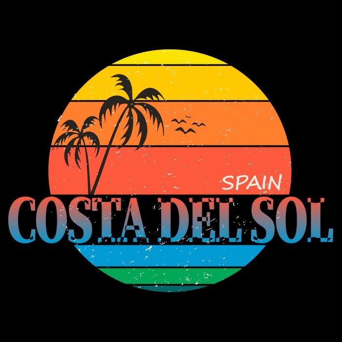Costa Del Sol Spain Button
