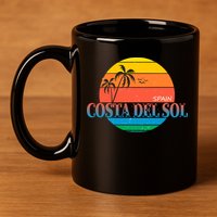 Costa Del Sol Spain 11oz C Handle Ceramic Mug