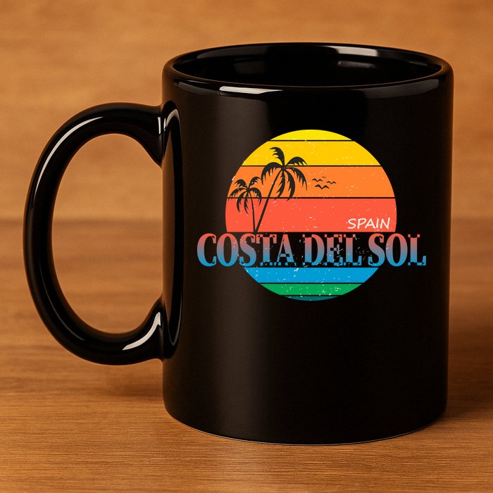 Costa Del Sol Spain 11oz C Handle Ceramic Mug