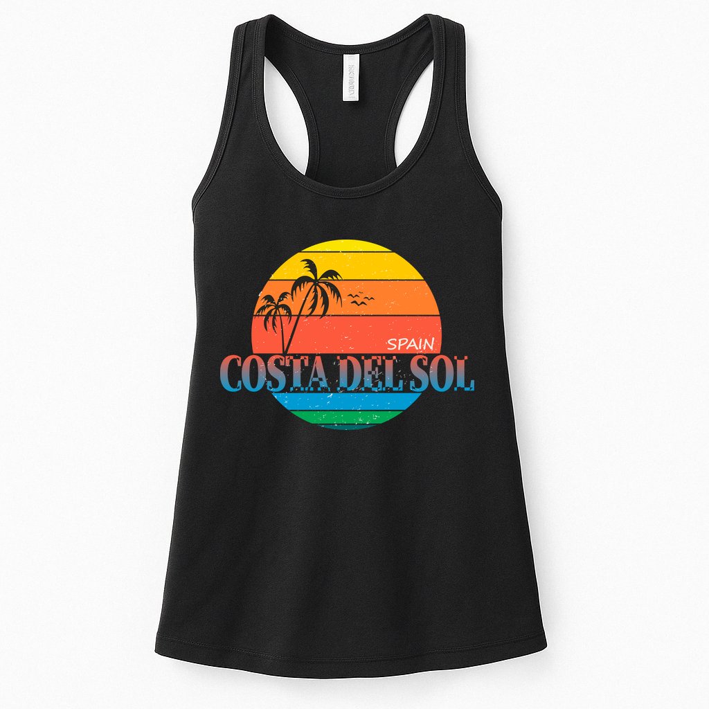 Costa Del Sol Spain Womens Tank Top