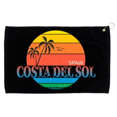 Costa Del Sol Spain Grommeted Golf Towel