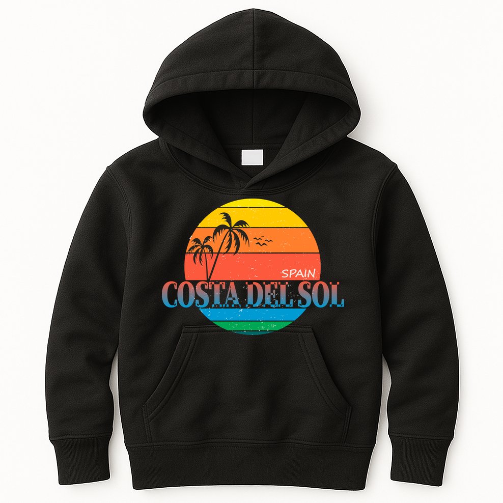 Costa Del Sol Spain Kids Hoodie