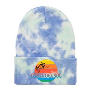 Costa Del Sol Spain Tie Dye 12in Knit Beanie