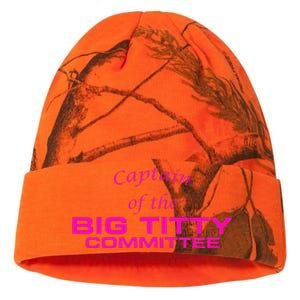 Captain Of The Big Titty Committee Funny Kati Licensed 12" Camo Beanie