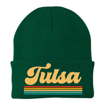 City Of Tulsa Oklahoma Knit Cap Winter Beanie