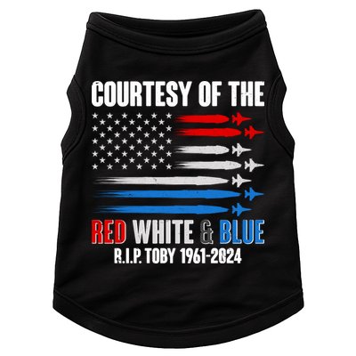 Courtesy Of The Red White And Blue Toby Tribute Doggie Tank