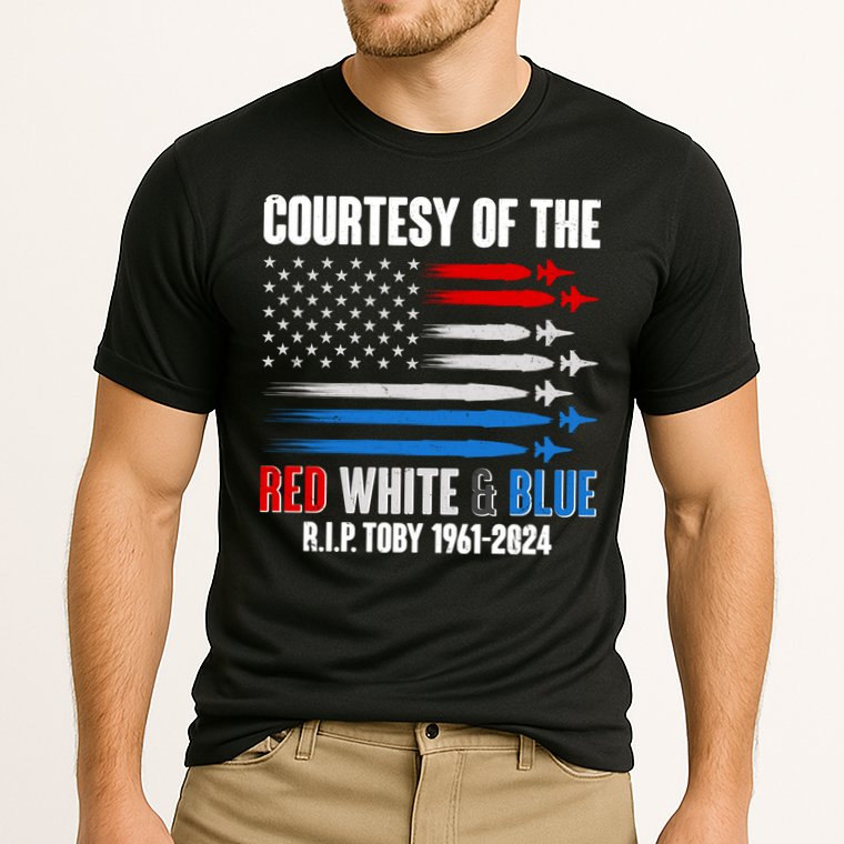 Courtesy Of The Red White And Blue Toby Tribute Performance Shirt