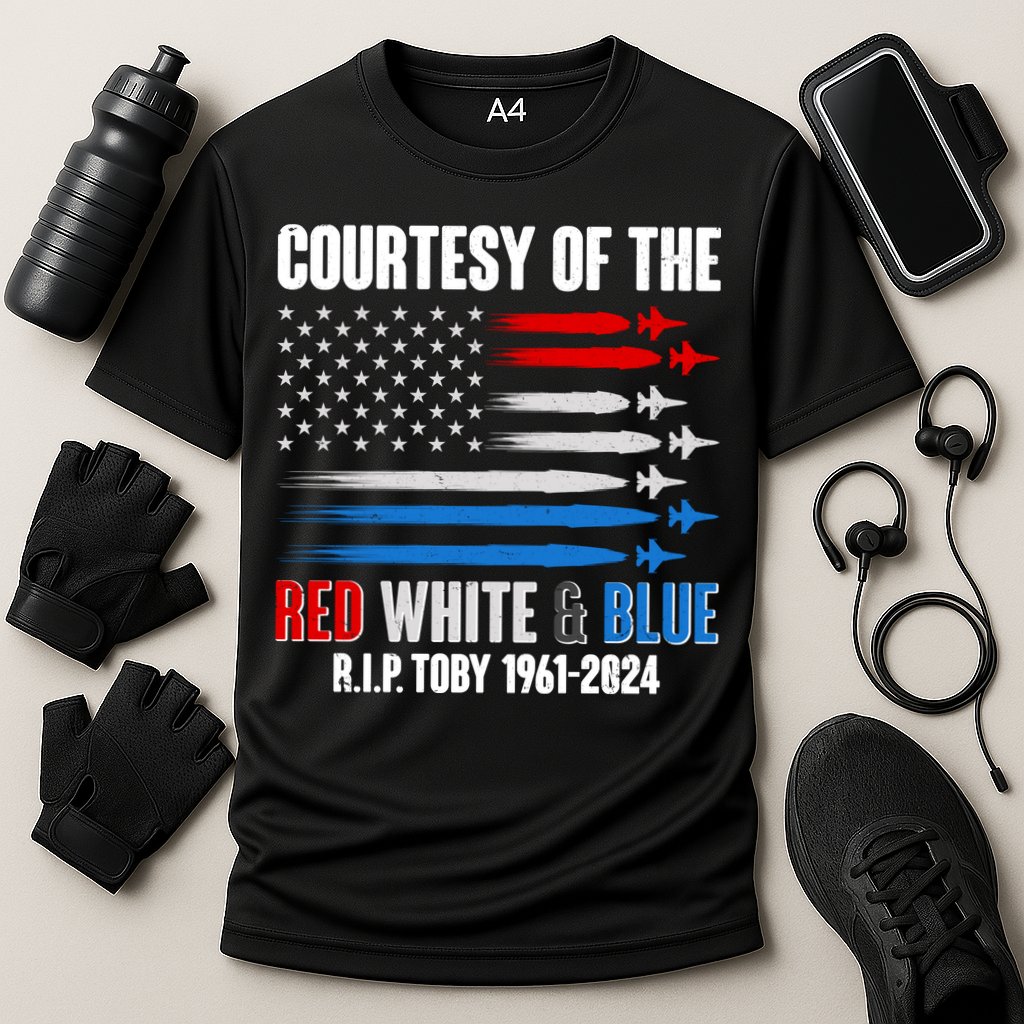 Courtesy Of The Red White And Blue Toby Tribute Performance Shirt