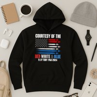 Courtesy Of The Red White And Blue Toby Tribute Hoodie