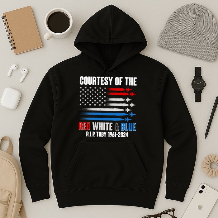 Courtesy Of The Red White And Blue Toby Tribute Hoodie