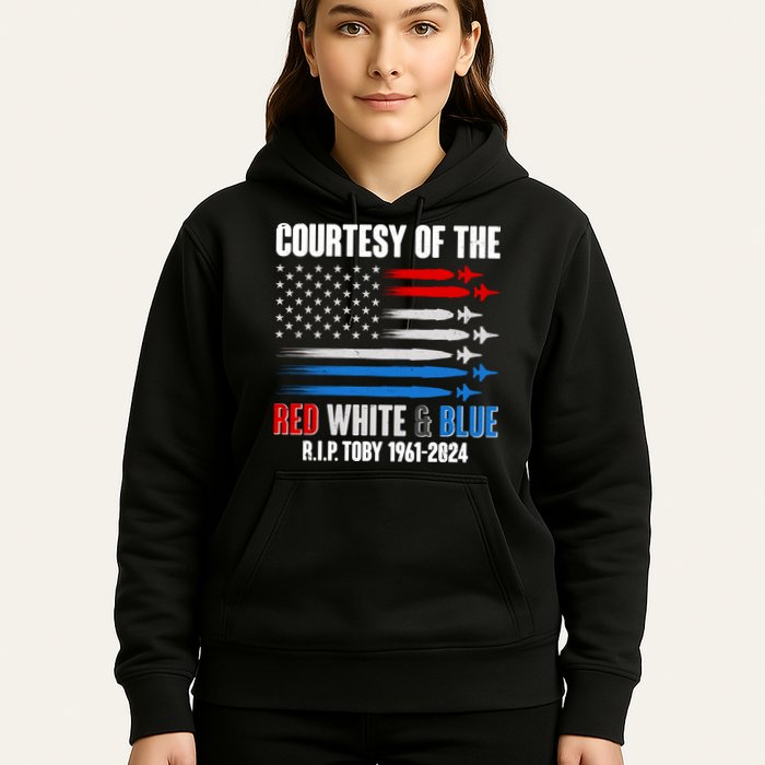 Courtesy Of The Red White And Blue Toby Tribute Hoodie