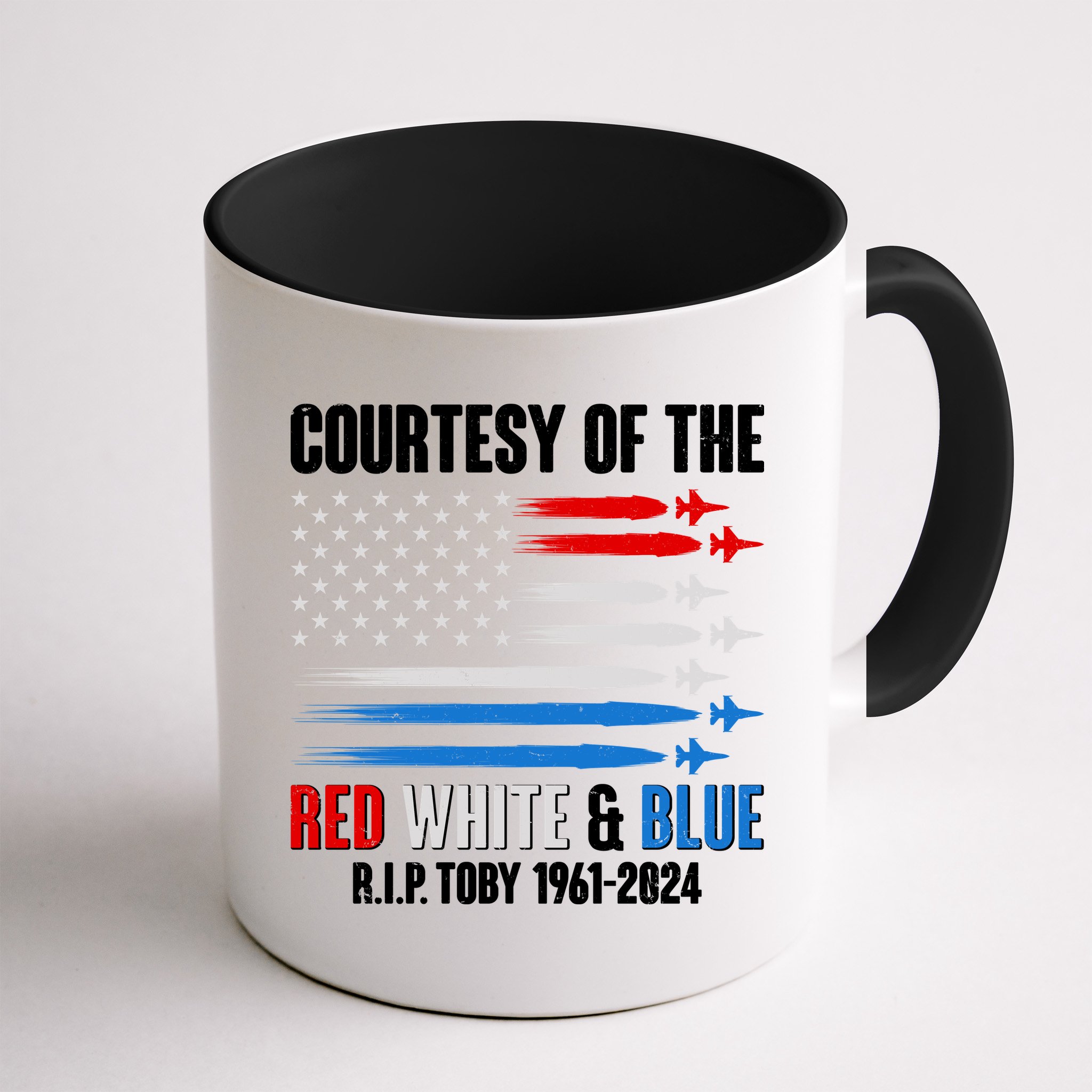 Courtesy Of The Red White And Blue Toby Tribute Mug