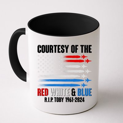 Courtesy Of The Red White And Blue Toby Tribute Mug