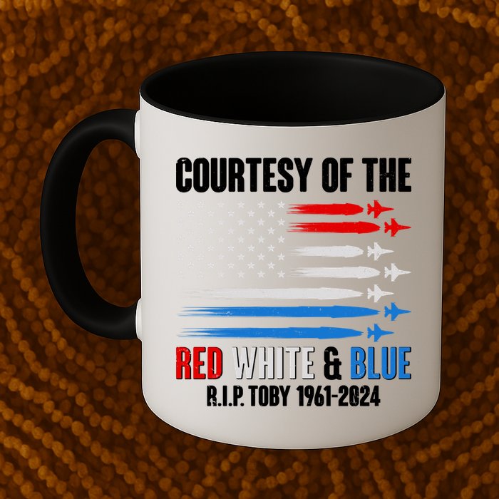 Courtesy Of The Red White And Blue Toby Tribute Mug