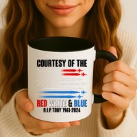 Courtesy Of The Red White And Blue Toby Tribute Mug
