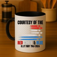 Courtesy Of The Red White And Blue Toby Tribute Mug