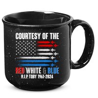 Courtesy Of The Red White And Blue Toby Tribute 15oz Campfire Ceramic Mug