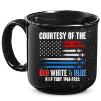 Courtesy Of The Red White And Blue Toby Tribute 15oz Campfire Ceramic Mug