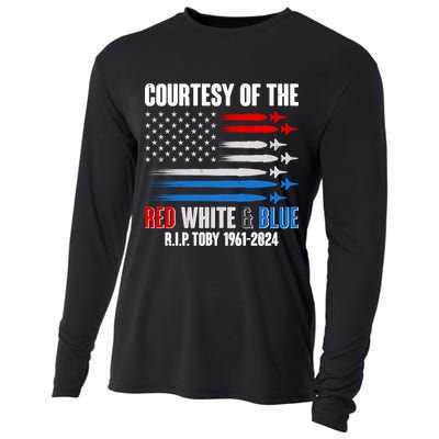Courtesy Of The Red White And Blue Toby Tribute Cooling Performance Long Sleeve Crew