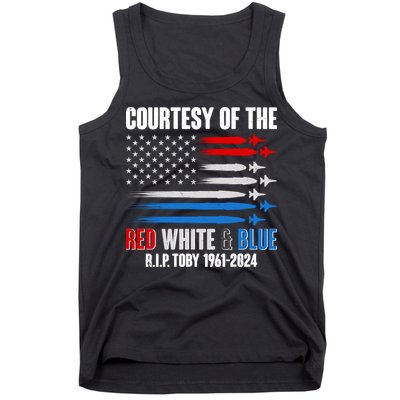 Courtesy Of The Red White And Blue Toby Tribute Tank Top