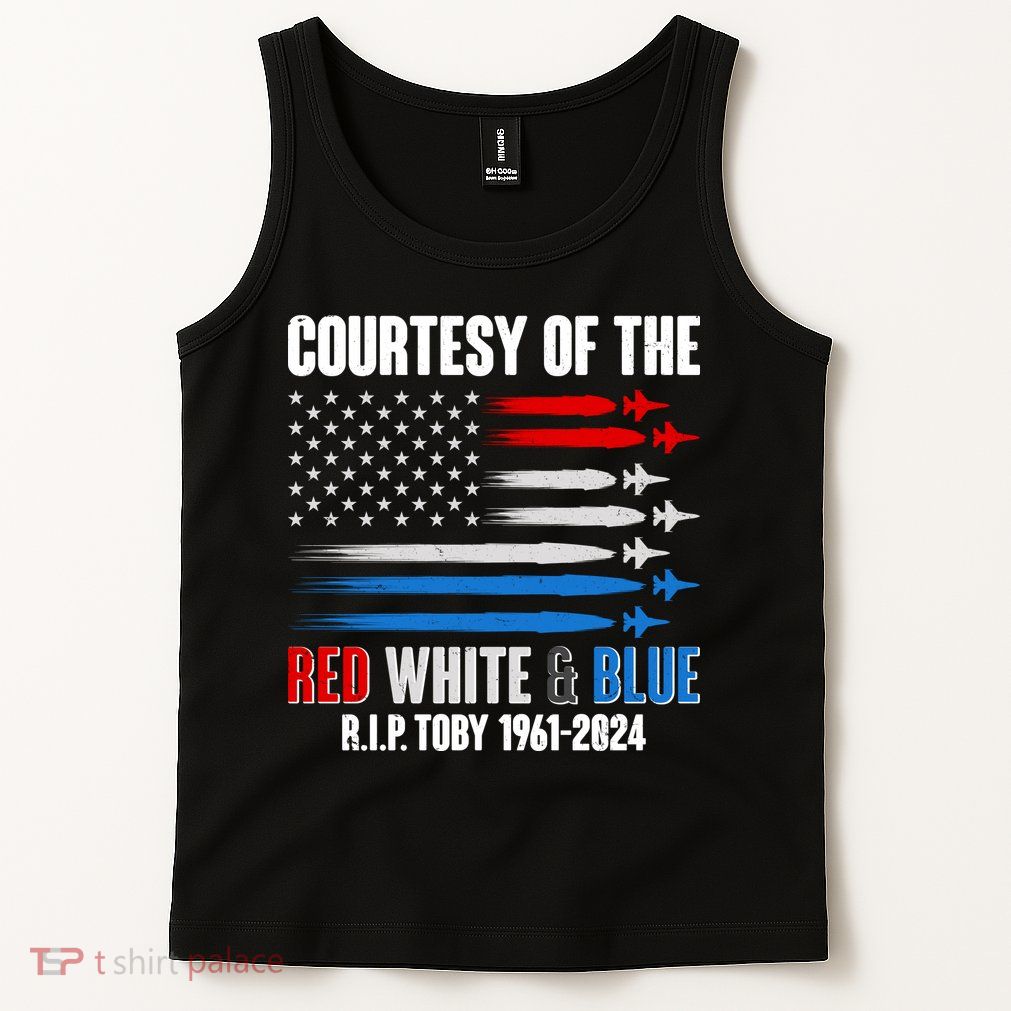 Courtesy Of The Red White And Blue Toby Tribute Tank Top