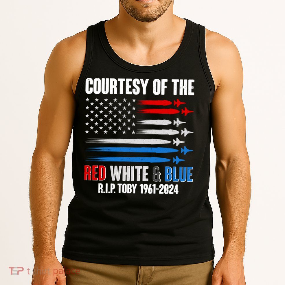 Courtesy Of The Red White And Blue Toby Tribute Tank Top