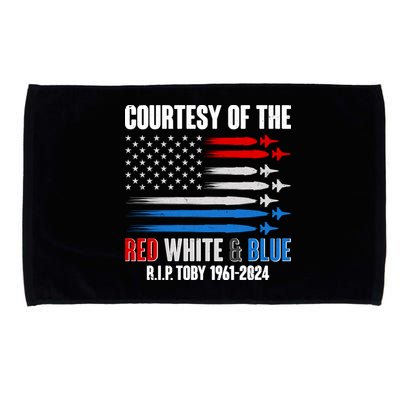 Courtesy Of The Red White And Blue Toby Tribute Microfiber Hand Towel