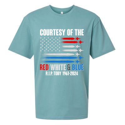 Courtesy Of The Red White And Blue Toby Tribute Sueded Cloud Jersey T-Shirt