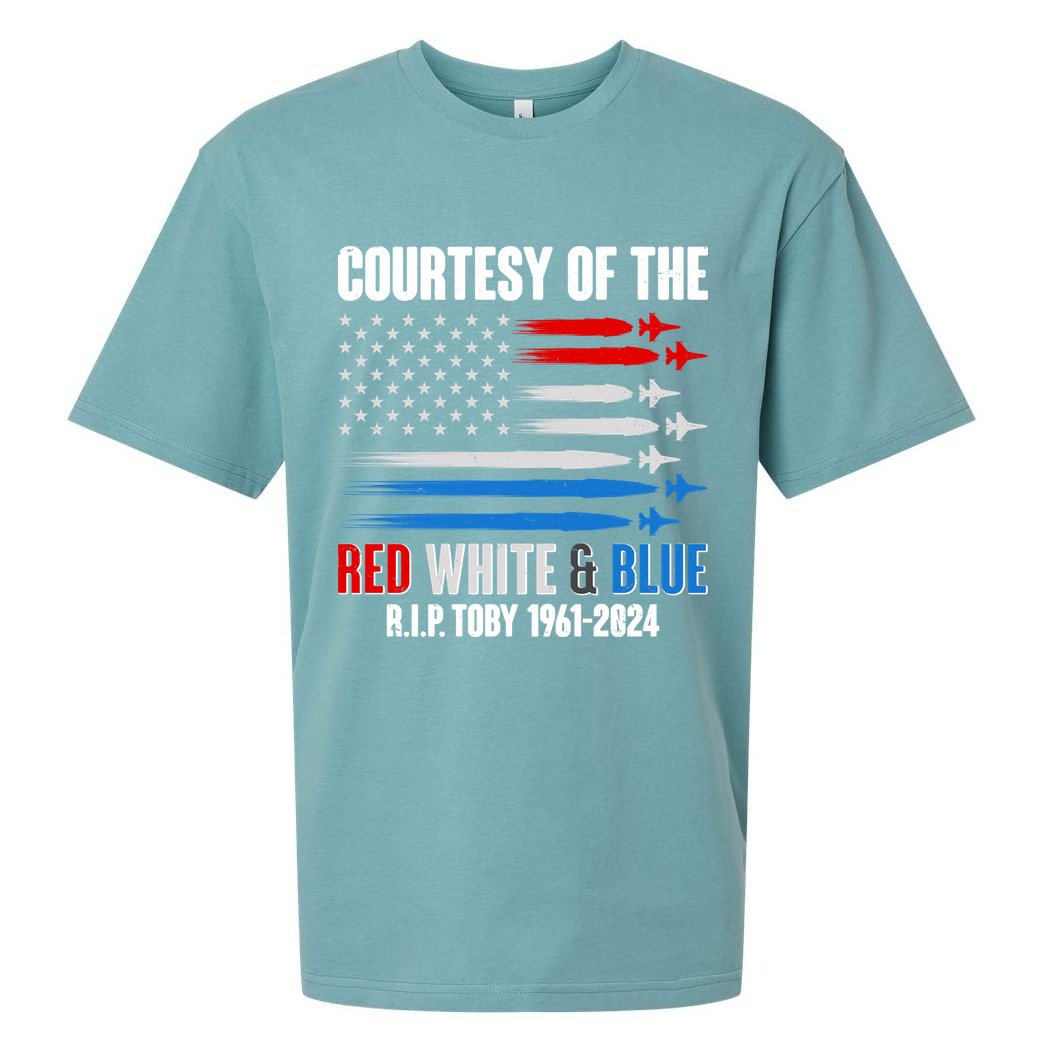 Courtesy Of The Red White And Blue Toby Tribute Sueded Cloud Jersey T-Shirt