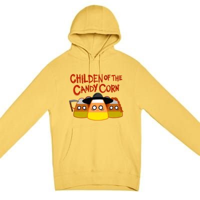 Children Of The Candy Corn Halloween Premium Pullover Hoodie