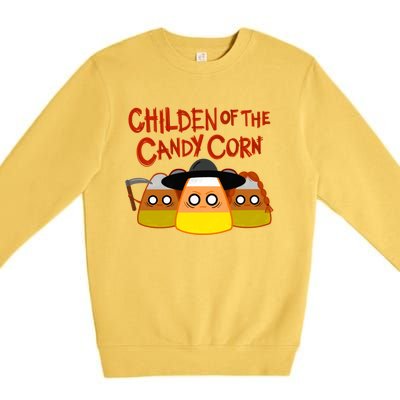 Children Of The Candy Corn Halloween Premium Crewneck Sweatshirt