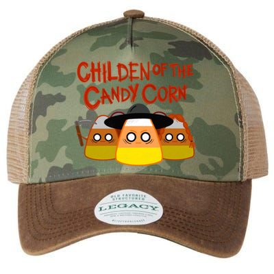 Children Of The Candy Corn Halloween Legacy Tie Dye Trucker Hat