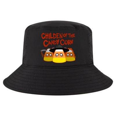 Children Of The Candy Corn Halloween Cool Comfort Performance Bucket Hat