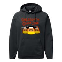 Children Of The Candy Corn Halloween Performance Fleece Hoodie