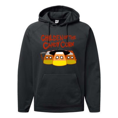 Children Of The Candy Corn Halloween Performance Fleece Hoodie