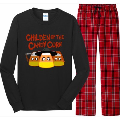 Children Of The Candy Corn Halloween Long Sleeve Pajama Set