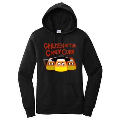 Children Of The Candy Corn Halloween Women's Pullover Hoodie