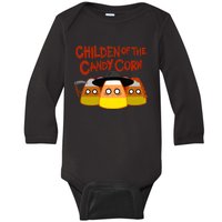 Children Of The Candy Corn Halloween Baby Long Sleeve Bodysuit