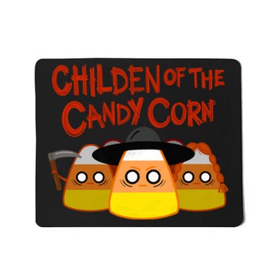 Children Of The Candy Corn Halloween Mousepad